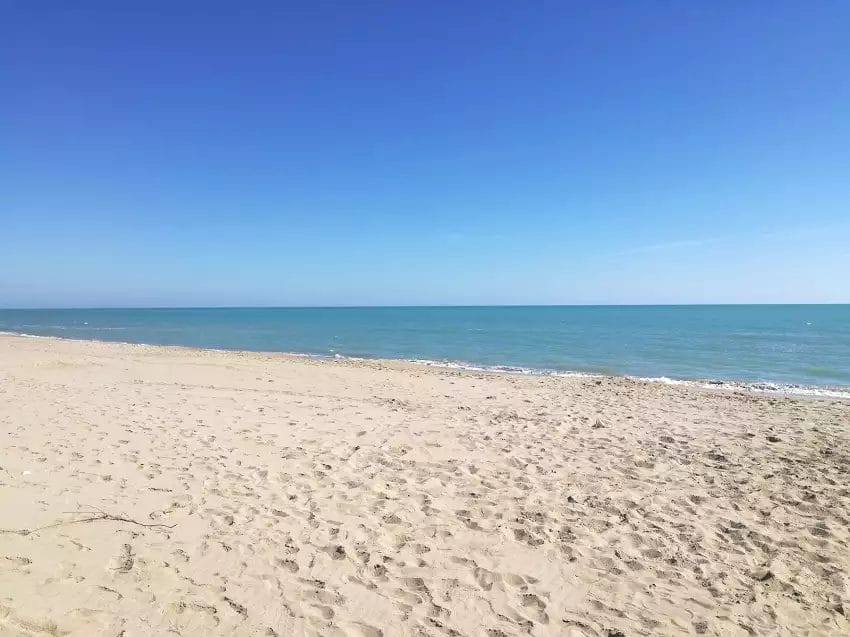 Scopri la serena bellezza del Futura Club Sikania, dove una spiaggia sabbiosa si estende sotto un cielo azzurro e limpido.