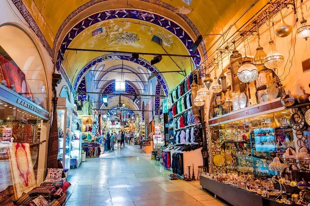 Il Gran Bazar di Istanbul, Turchia.